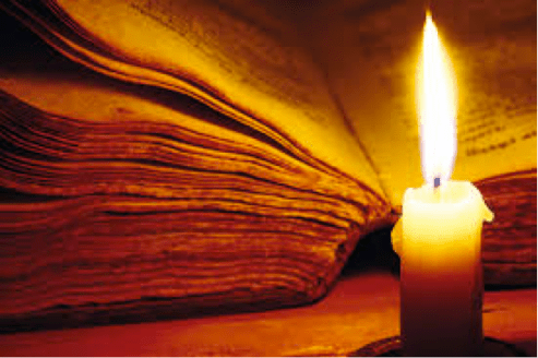 livre et bougie
